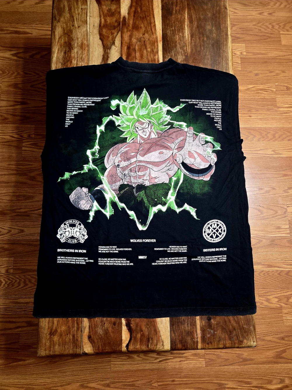 Darc Sport x Dragon Ball Super: Broly Limited Edition Tee - #361/1000. Size XL
